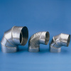 304-Alloy Rigid Liner - 6" x 45 degree elbow (Adjustable)